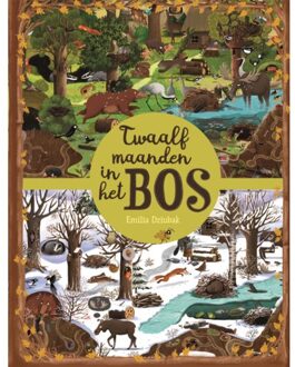 Twaalf maanden in het bos - Boek Emilia Dziubak (9025767192)