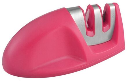 Twee Fasen Keuken Messenslijper (Diamant & Keramische) Mini Messenslijpers Slijpen Molen Schaar Keuken Slijpen Gereedschap roze