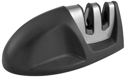 Twee Fasen Keuken Messenslijper (Diamant & Keramische) Mini Messenslijpers Slijpen Molen Schaar Keuken Slijpen Gereedschap zwart