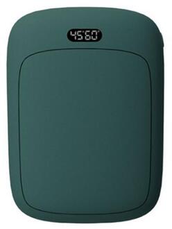 Twee-In-een Handwarmer Oplaadbare 4000Mah Power Bank Draagbare Pocket In Winter Prachtige Kleine Kleine boiler Accessoires groen