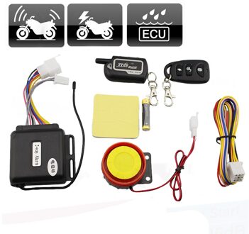 Twee Manier Motorfiets Alarmsysteem Scooter Vibratie Alarm Afstandsbediening Motor Start Anti-Diefstal Beveiliging Systeem 12 V