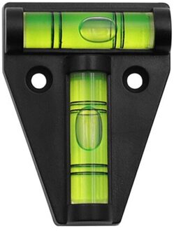 Twee Manieren Mini Waterpas Meetinstrument T-Type Waterpas Bubble Truck Boot Onderdelen Caravan Accessoires Meting zwart