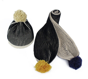 Twee stuk Sjaal En Hoed Kinderen Vrouwen Beanie Cap Herfst Winter Gebreide Casual Hoeden Unisex Warm Houden Elastische Hoeden outdoor