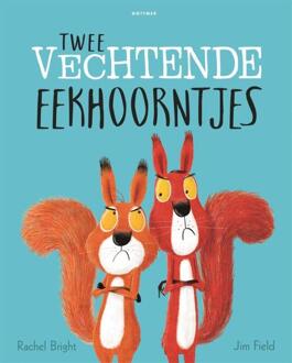 Twee vechtende eekhoorntjes - Boek Rachel Bright (9025767346)