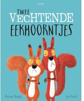 Twee vechtende eekhoorntjes - Boek Rachel Bright (9025767346)