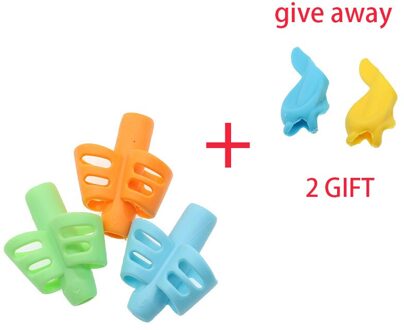 Twee-Vinger Tpr Potlood En Pen Houder 3 Stukken Van Schrijven Training Correctie Tool Pen Holding Basisschool Beugel set
