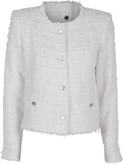 Tweed Jackets IRO , White , Dames - L,M