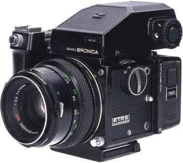 Tweedehands Bronica Zenza ETRS met Zenzanon mc 75mm f/2.8 CM2555