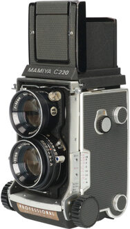 Tweedehands Mamiya C220 + Sekor 80mm f/2.8 Blue dot CM3182