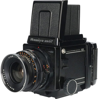 Tweedehands Mamiya RB 67 ProSD met Sekor 90mm f/3.8 CM2564 Zwart