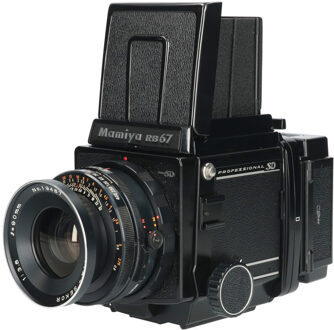 Tweedehands Mamiya RB 67 ProSD met sekor 90mm f/3.8 CM2565 Zwart