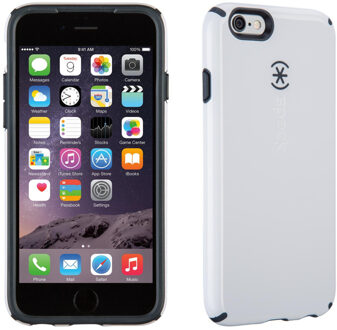 Tweedekans Speck CandyShell iPhone 6 / 6s (White / Charcoal Grey Core)