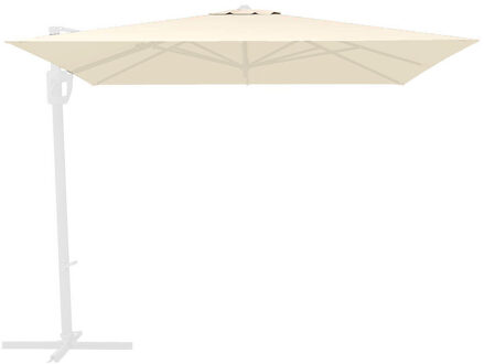Tweedekans   Zweefparasoldoek Rhino   300x300cm vierkant Off white (polyester)