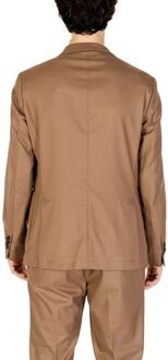 Tweedelige Set Bruin Katoen