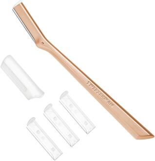 Tweezerman Scheermesje Tweezerman Facial Razor Rose Gold 1 st