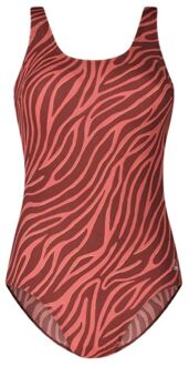 Tweka Pool Soft Cup Badpak Dames 5XL/50 Rood dessin