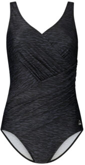 Tweka Shape Soft Cup Badpak Dames M/38 Zwart dessin