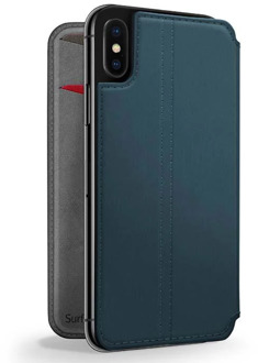 Twelve South SurfacePad Booktype iPhone Xs / X hoesje - Blauw