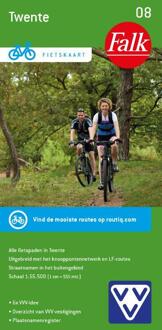 Twente - Falkplan Fietskaart