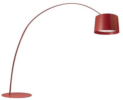 Twice as Twiggy vloerlamp LED crimson Rood