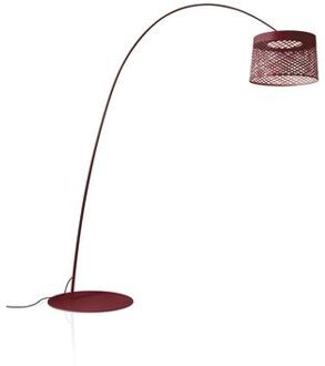 Twiggy Grid vloerlamp outdoor LED rood