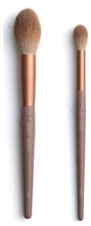 Twilight Gold Artistry Brush Series Flame Blending Brush A03 - Large