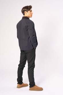 Twill jack - marineblauw - maat XS Navy