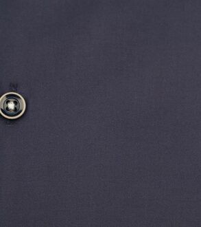 Twill Overhemd Donkerblauw - 38