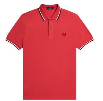 Twin Tipped Polo - Lichtrood Polo Shirt