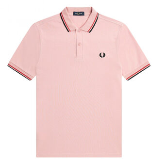 Twin Tipped Shirt - Roze Polo Heren - M