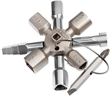 TwinKey schakelkastsleutel met 10 profielen - 001101