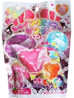 Twinkle Coloring Sweet Strawberry Bath Ball 65g - Random Style