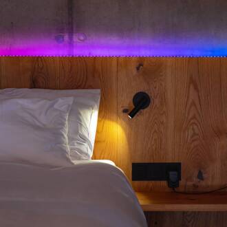 Twinkly Light line LED strip RGB 1,5m uitbreiding zwart