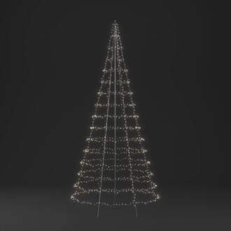 Twinkly Light Tree, IP44, matte RGBW-LEDs, h. 8m zwart