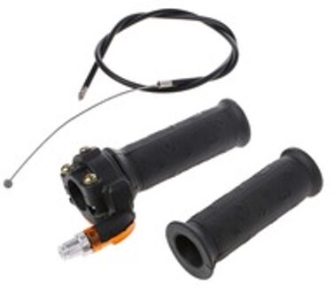 Twist Gasklep Gaspedaal 3 Stage Grip + Kabel Voor 47cc 49cc Mini Dirt Bike Quad Pocket