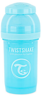 Twist shake Drinkfles anti-koliek 180 ml pastel blauw - 125ml-250ml