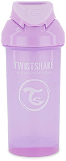 TWIST SHAKE rietjesbeker 360 ml in pastel paars - 260ml-350ml