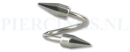 Twister 1.2 mm geblokte spike 10 mm