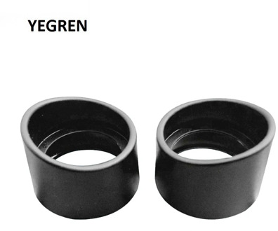 Two Pieces Rubber Eye Cups Eye Guards Caps for 32-35 mm Microscope Eyepiece Telescope Inner Diameter 34 mm Accessories One Pair
