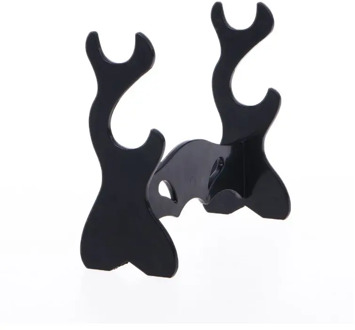 Two Tiers Holder Display Stand / Acrylic Bracket Rack for Cartoon and Comics Show Sword Magic Wand Collection X4YD