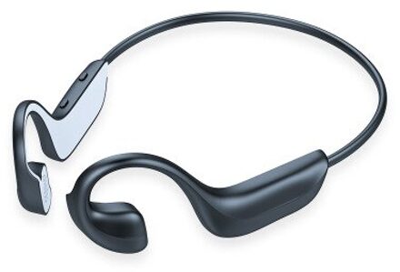 Tws G100 Draadloze Bluetooth Hoofdtelefoon Beengeleiding Oorhaak Voor Xiaomi Huawei Iphone Waterdichte Sport Headset Met Microfoon G100 grijs