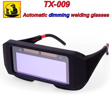 TX-009 Zonne-energie Automatische Dimmen Lassen Bril Specialiteit Bescherming Goggles Glare Arc Oogbescherming Veiligheidsbril