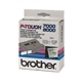 TX-M51 tape mat zwart op transparant 24mm (origineel)