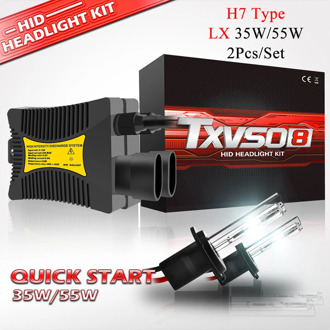 TXVSO8 H7 70W Xenon Headlight Kit 2Pcs 35W HID Headlamp With Ballast 3000K 4300K 5000K 6000K 8000K 10000K 12000K Biexnon Canbus