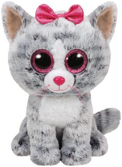 Ty Beanie Buddy knuffel kat Kiki - 24 cm Multikleur