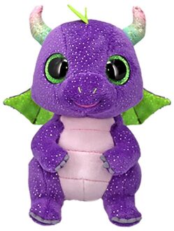 Ty Knuffel Daphne Paarse Dino 15cm Paars - Lila