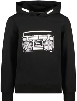 TYGO & vito jongens hoodie Zwart - 122-128