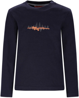 TYGO & vito jongens longsleeve Marine - 110-116