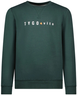 TYGO & vito jongens sweater Groen - 134-140