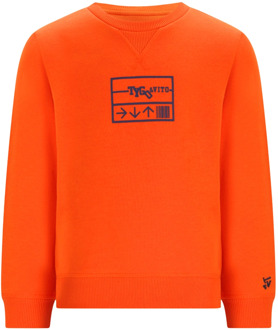 TYGO & vito jongens sweater Oranje - 146-152